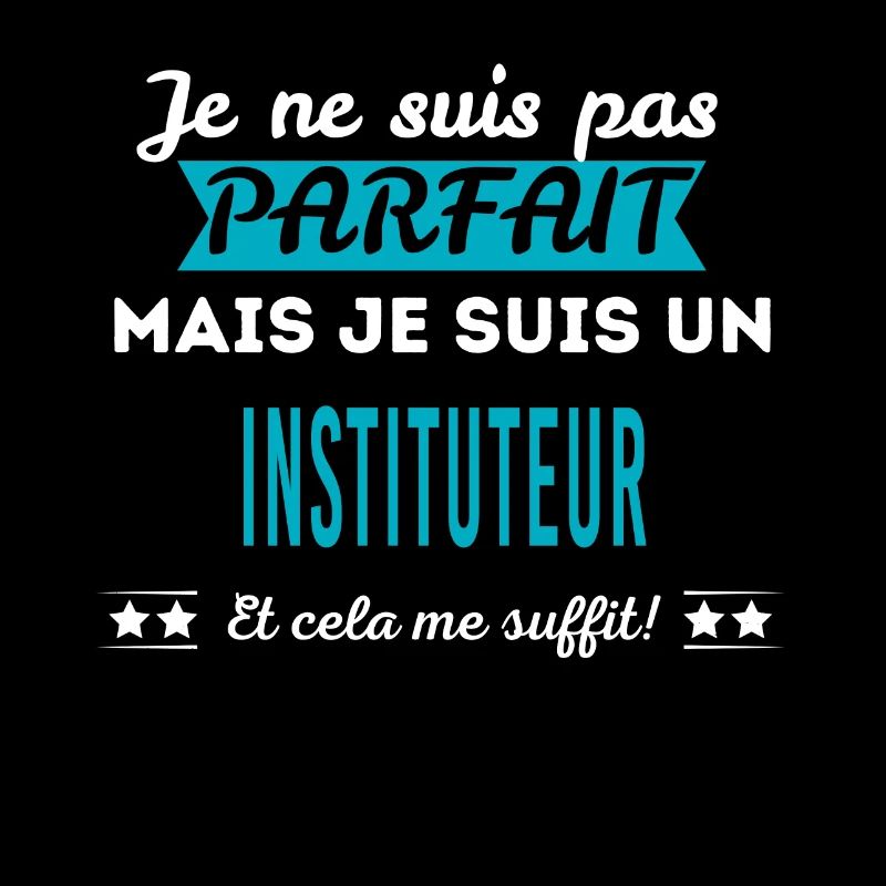 Je ne suis pas parfait INSTITUTEUR