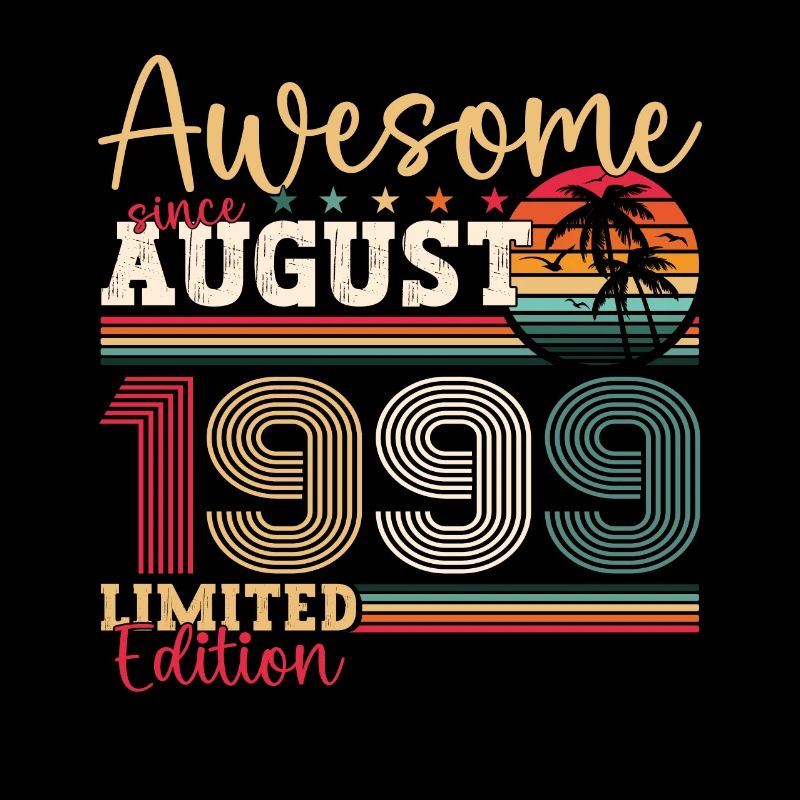 Awesome since August 1999 23. Geburtstag Geschenk