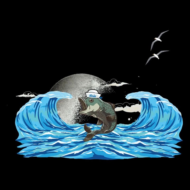 Fisch Fische Moin Meer maritim