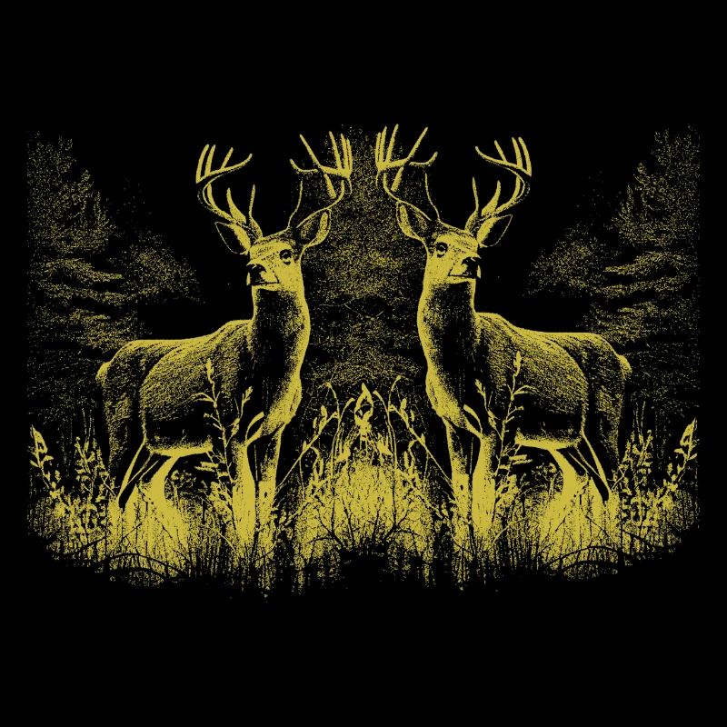 Hirsch Hirsche Wild Rotwild Rehbock