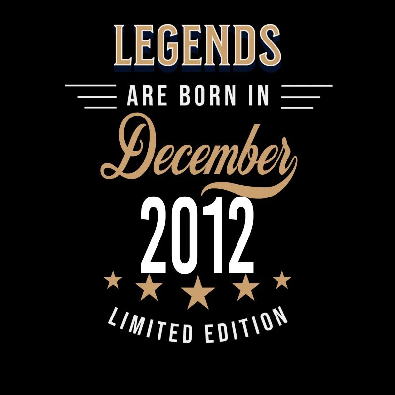 Legenden werden im Dezember 2012 geboren