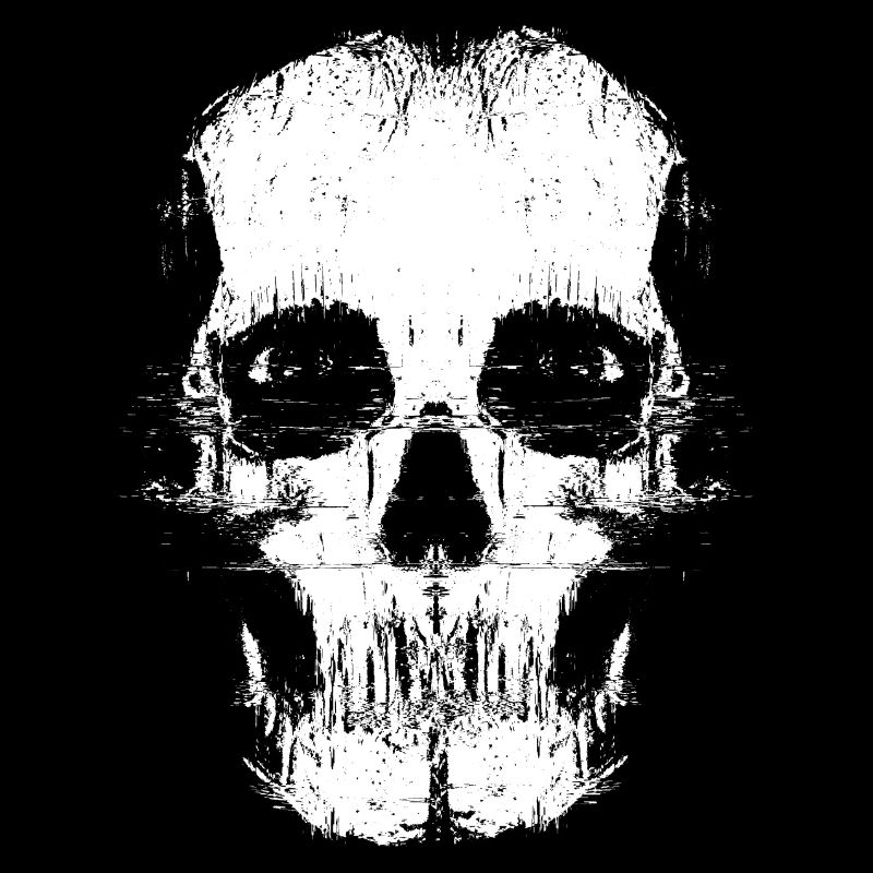 Psycho Glitch Skull