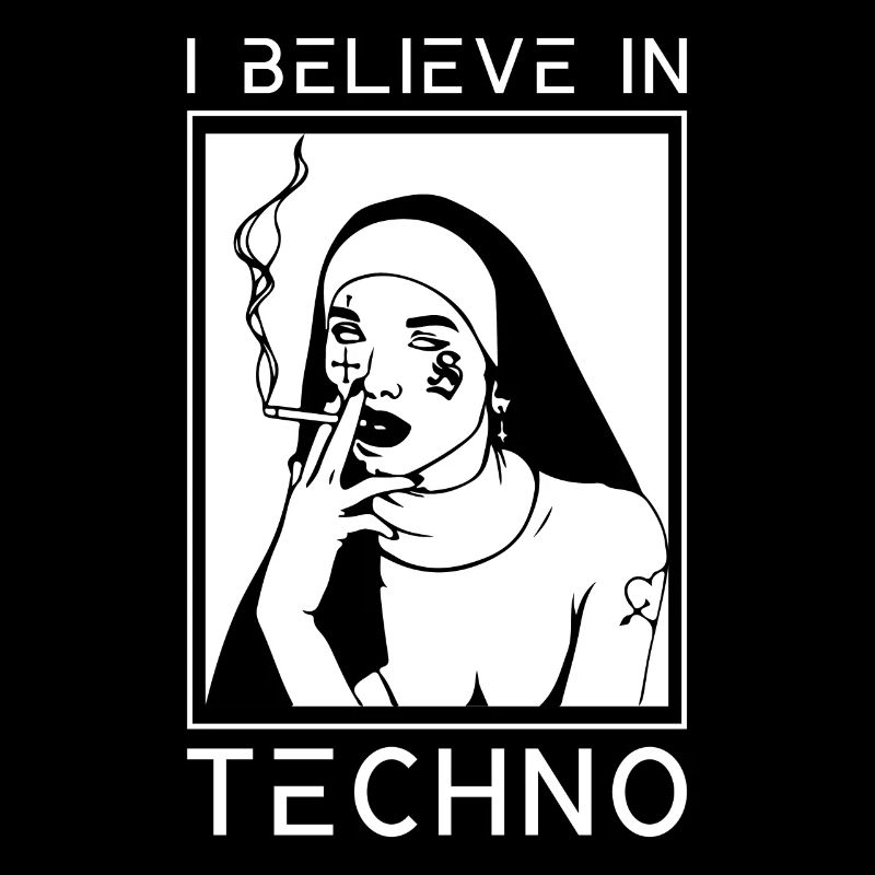 Raver religion techno religion nun