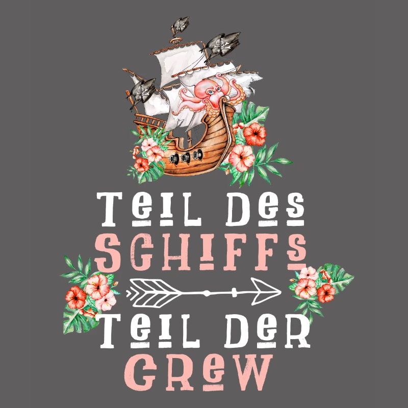 Teil des Schiffs Teil der Crew