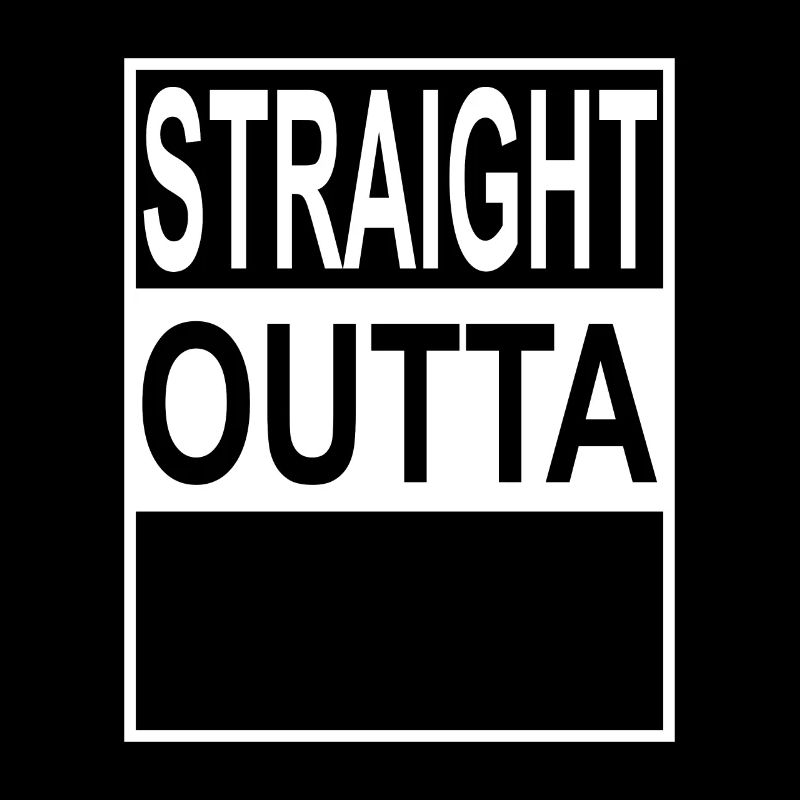 Modèle Straight outta