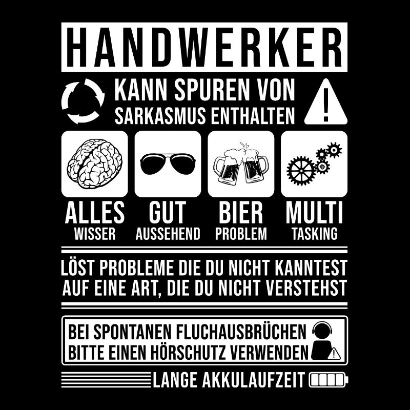 Handwerker Geschenk Witziges Geschenk für
