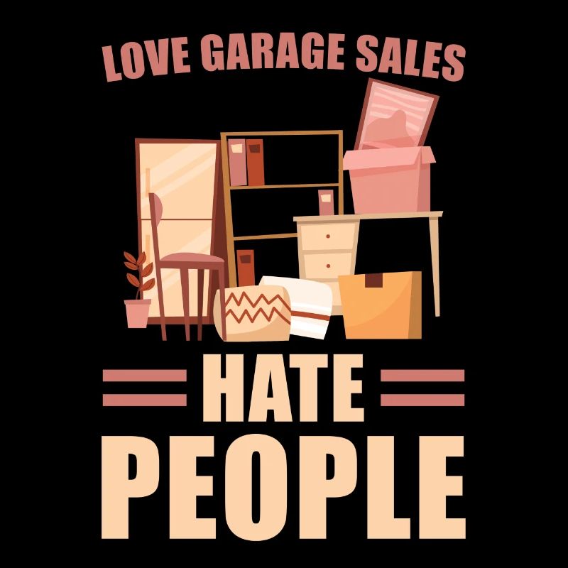 Slogan de vente de garage