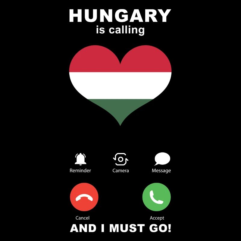Ungarn is calling Ungarn Herz Souvenir