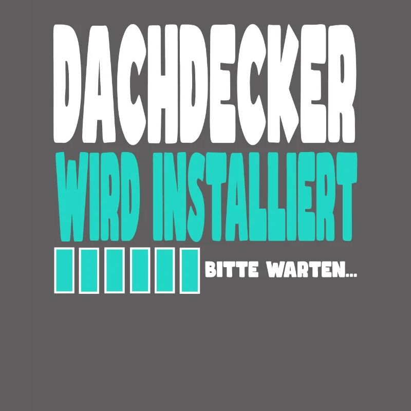 Dachdecker wird installiert