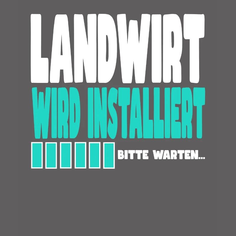 Landwirt wird installiert