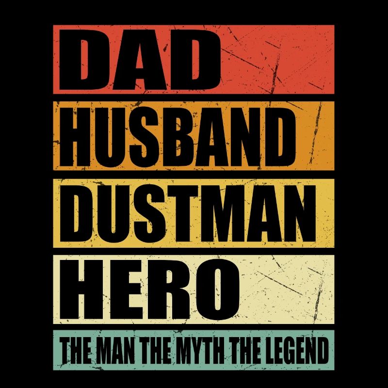 Vater Ehemann Müllmann Held