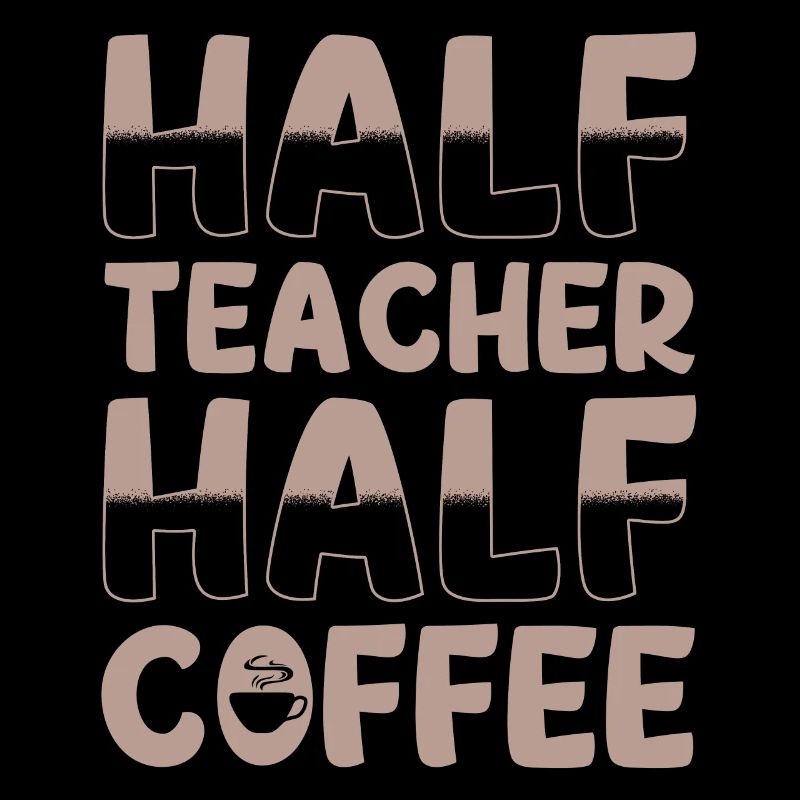 Moitié professeur Moitié café