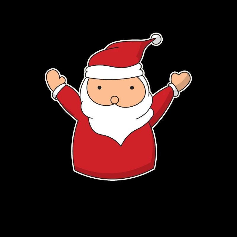 Père Noël Dessiné à la main