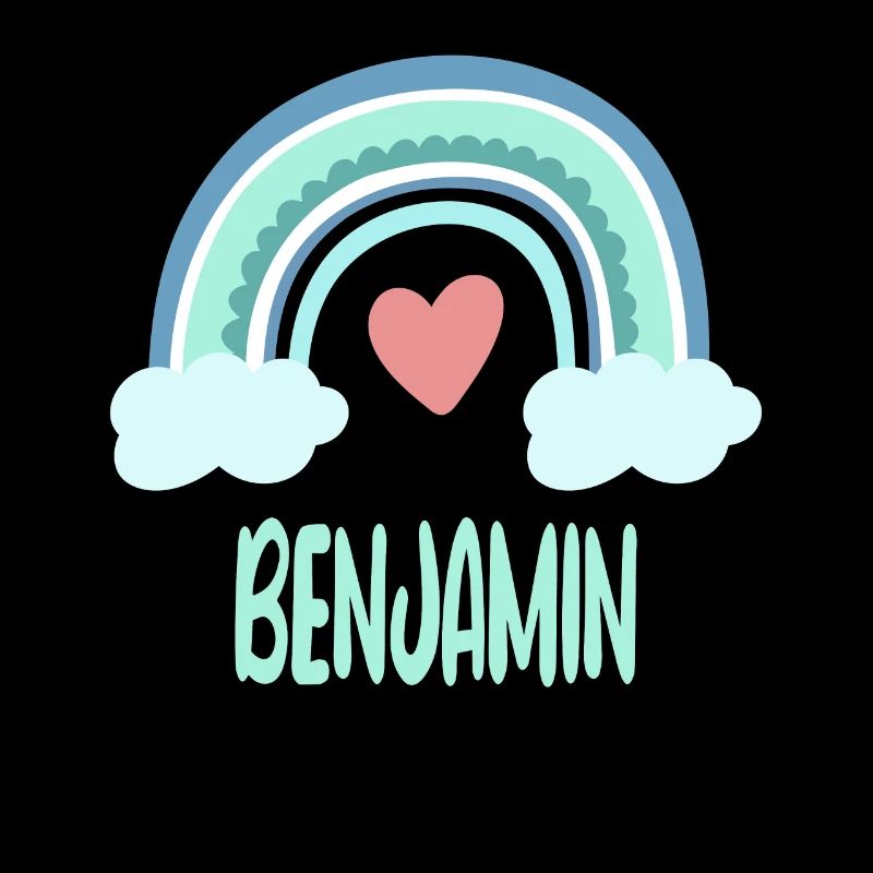 Benjamin Name Rainbow Baby