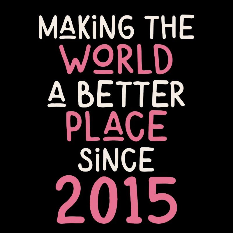 Making the World a better place since 2015