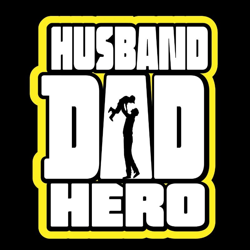 Ehemann Papa Held Retro