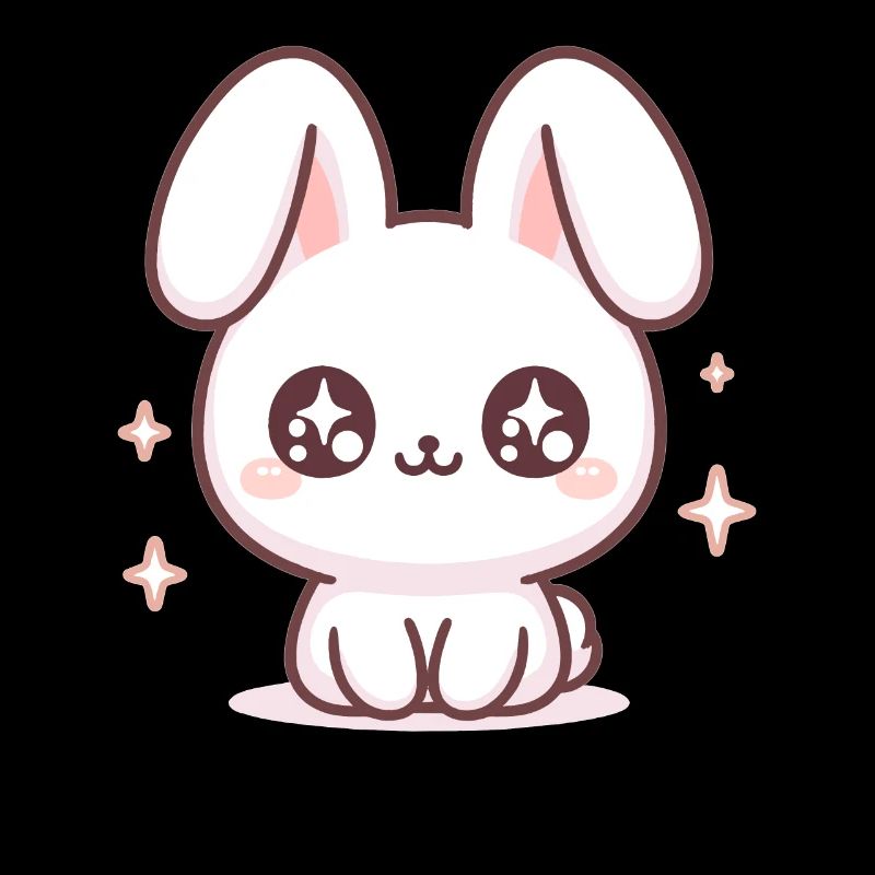 Kaninchen Bubble Tea Kawaii