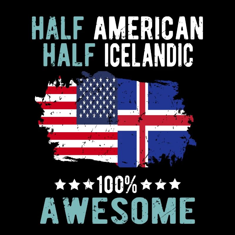 Half American Half Icelander
