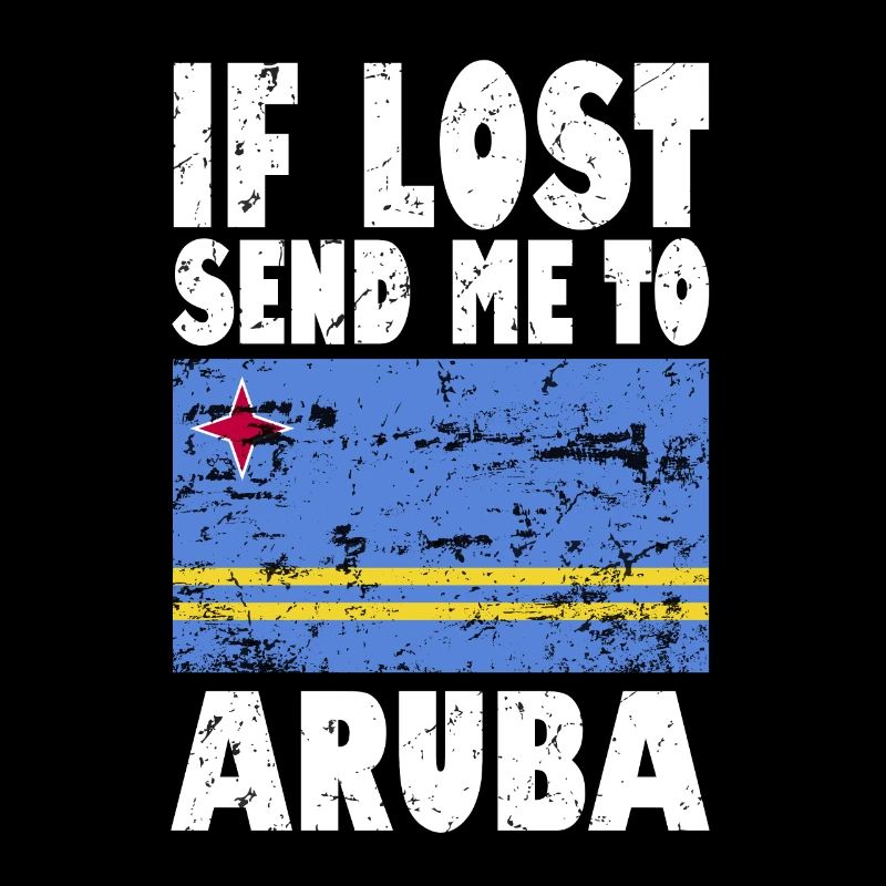 Aruba Flag Saying