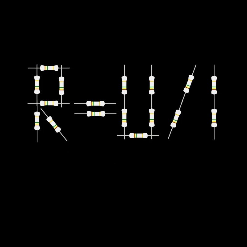 Formule de résistance Technicien en électronique de la loi d'Ohm