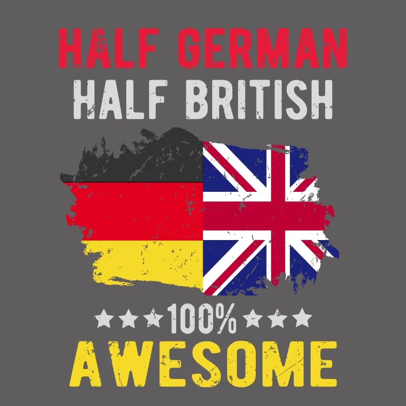 Half German Half British
