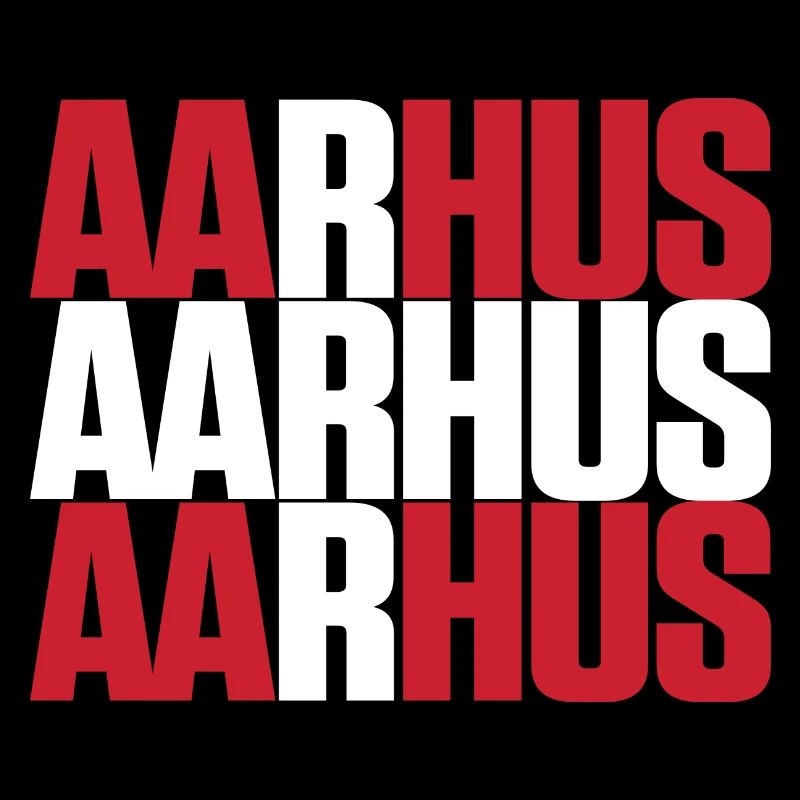 Aarhus Danemark Drapeau