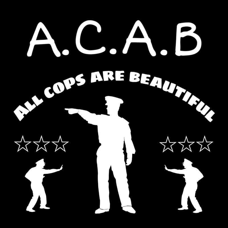 Polizei Spruchshirt - pro Polizei , Polizeifreunde