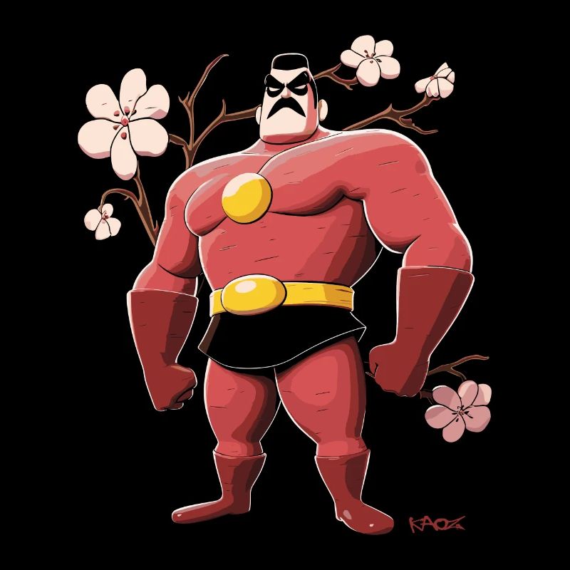 Der mächtige japanische Schnurrbart: Sakura Held