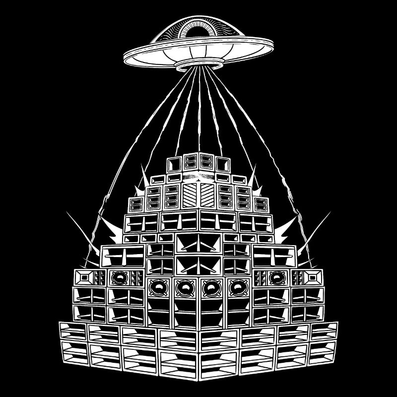 Rave Party Alien UFO Soundsystem