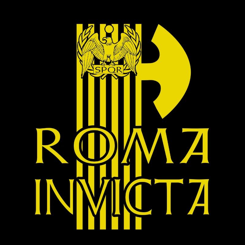 ROMA INVICTA Romans Rome SPQR Roma