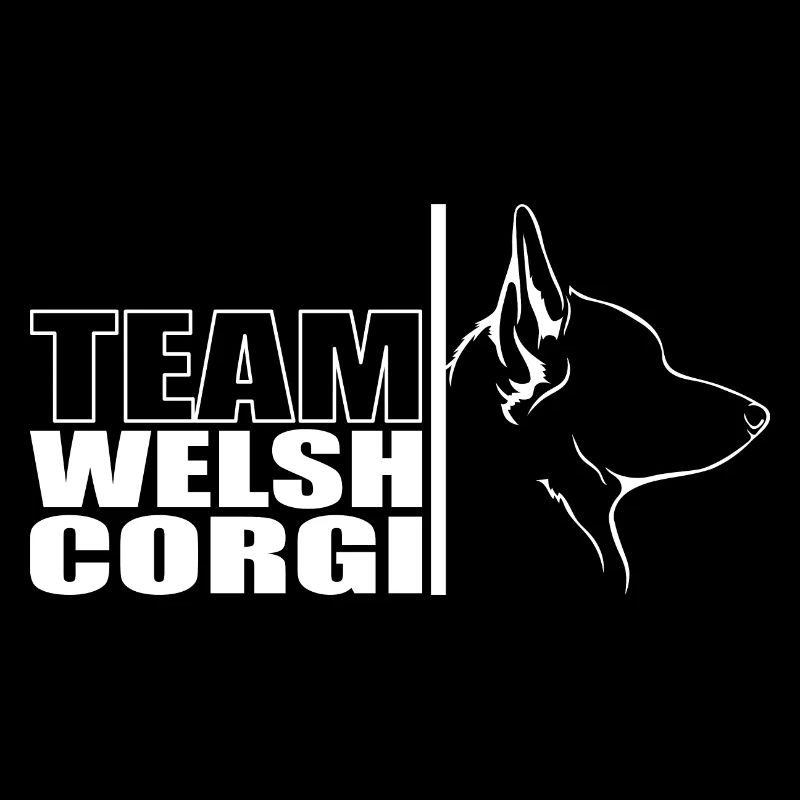 ÉQUIPE Welsh Corgi Chien Chien Wilsigns