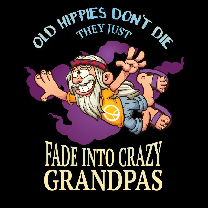 Alte Hippies Sterben Nicht, Sie Werden Einfach