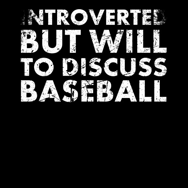 Introverted but ready to talk about baseball