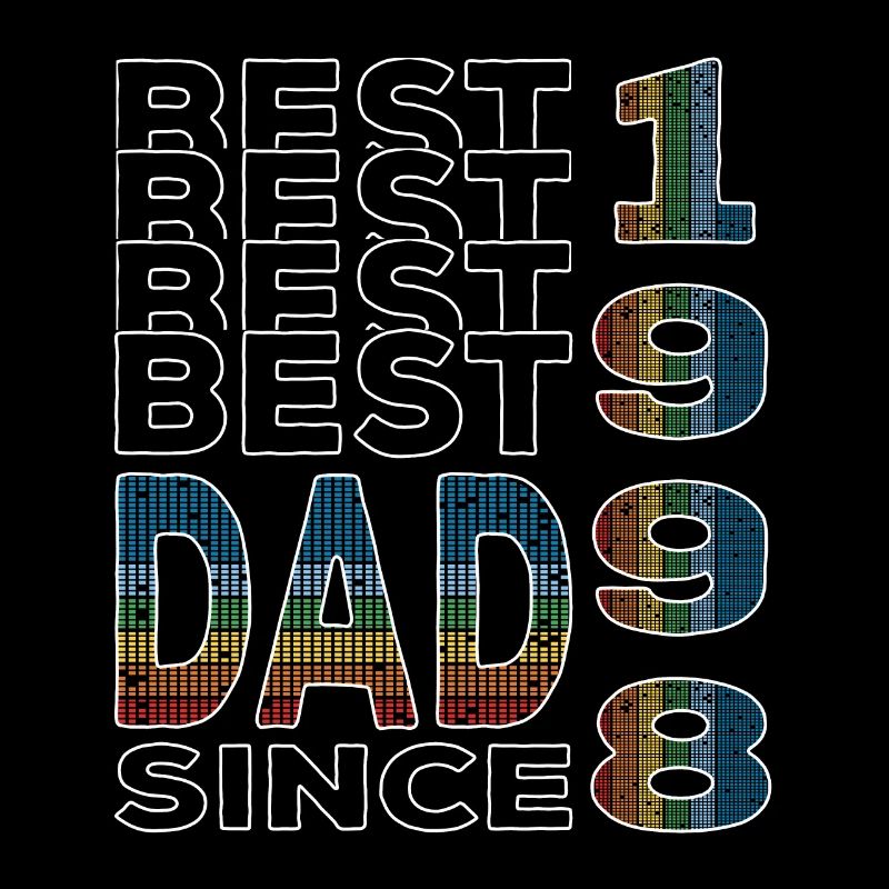 Bester Papa der Welt seit 1998 Vatertag