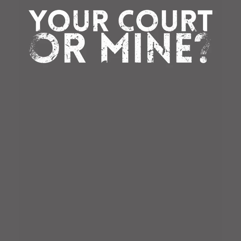 Ihr Platz- Oder Minendesign Für Tennisspieler Oder