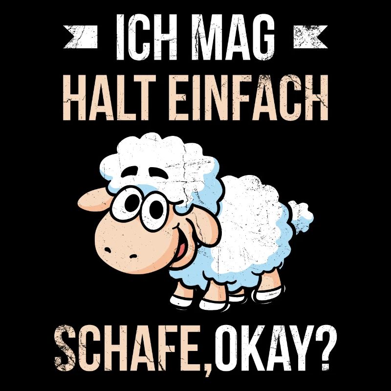 Ich mag einfach Schafe, Okay? Schaf