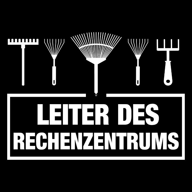 Leiter des Rechenzentrums Garten Gärtner Boss Chef