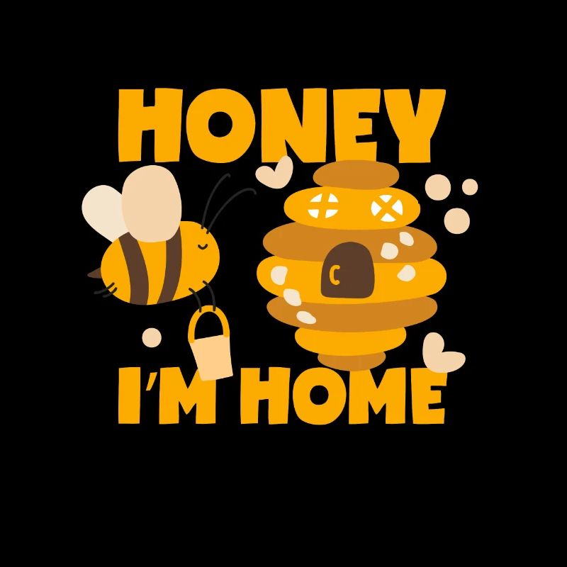 Honey bee is at home