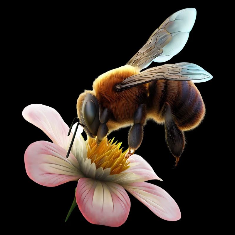 Bee on flower