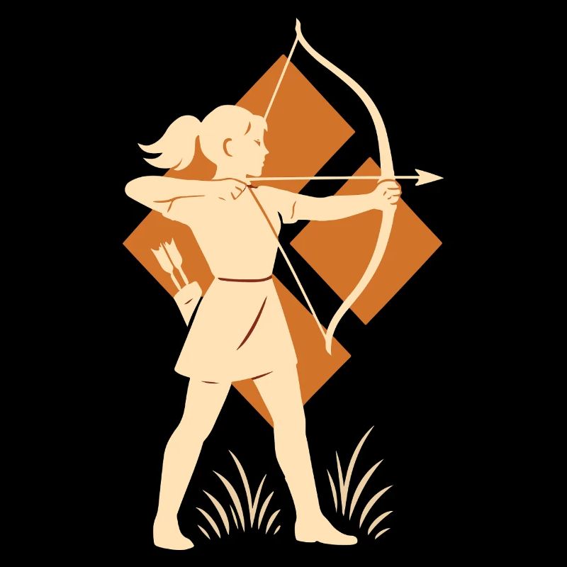 Filles Archer Tir à l’arc Cible