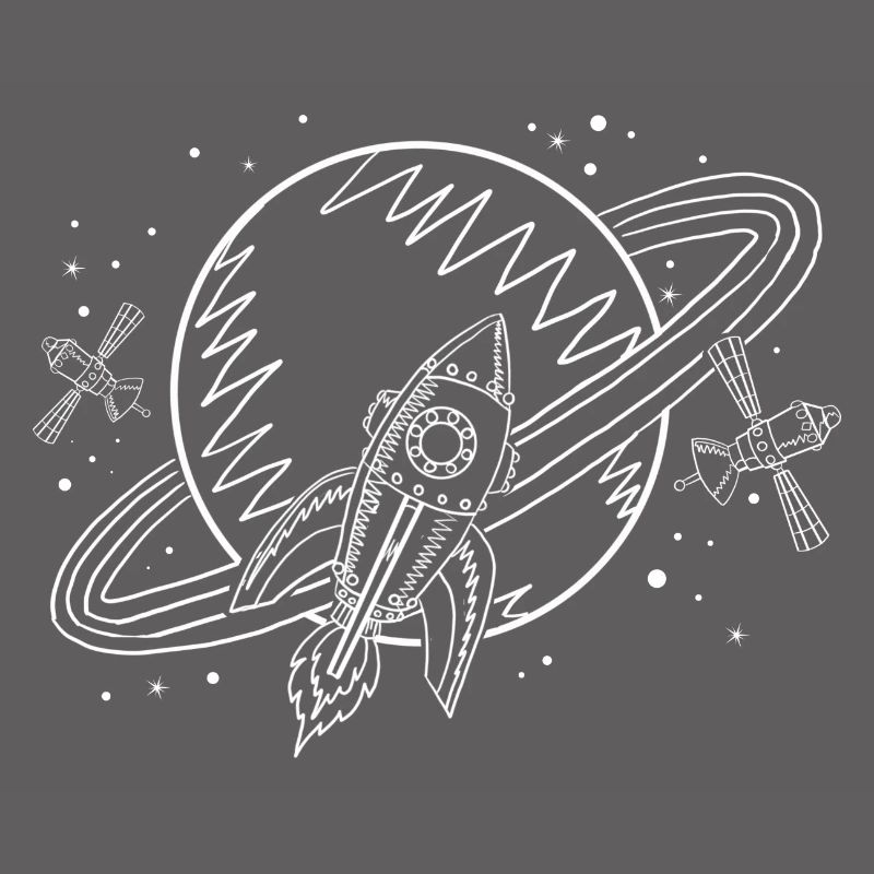 Fusée spatiale Saturne Cadeau