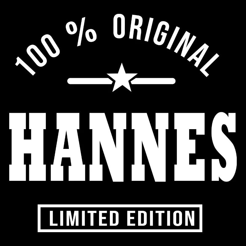 Gift Hannes personalized first name hannes