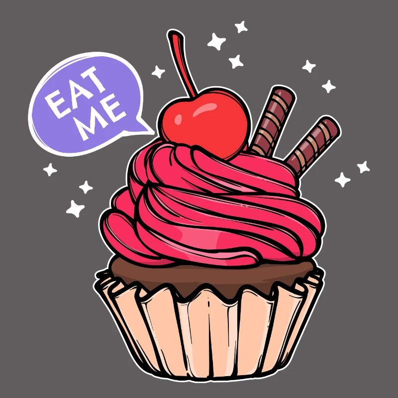 Sweets Statement Cupcake Baking Snacking