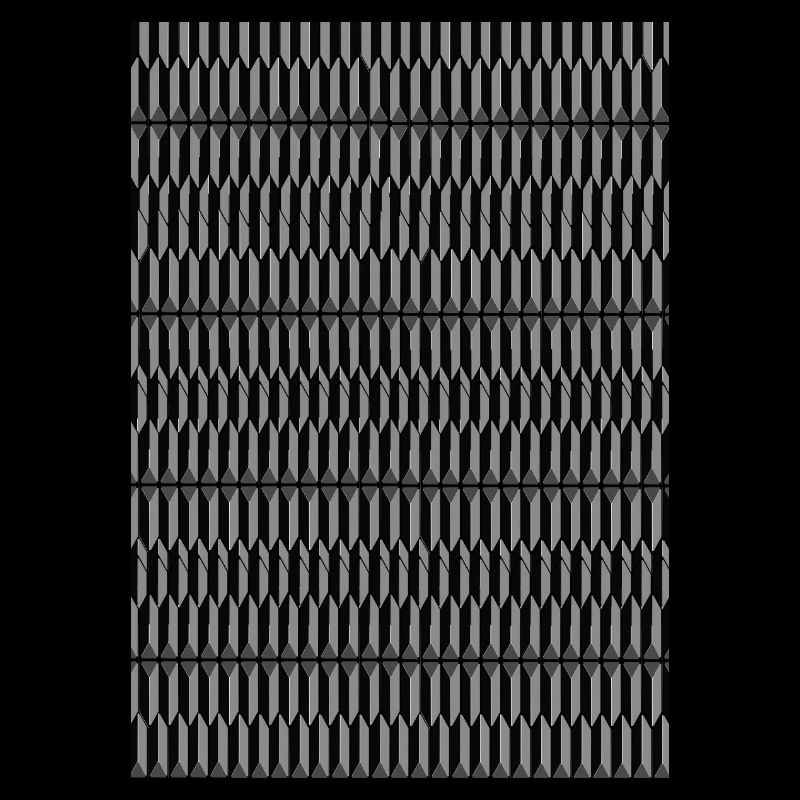 Pattern pattern in black / gray