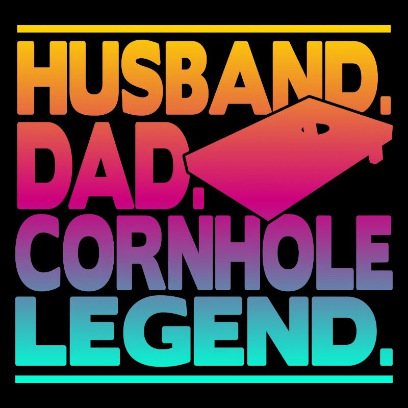 Husband Dad Cornhole Legend