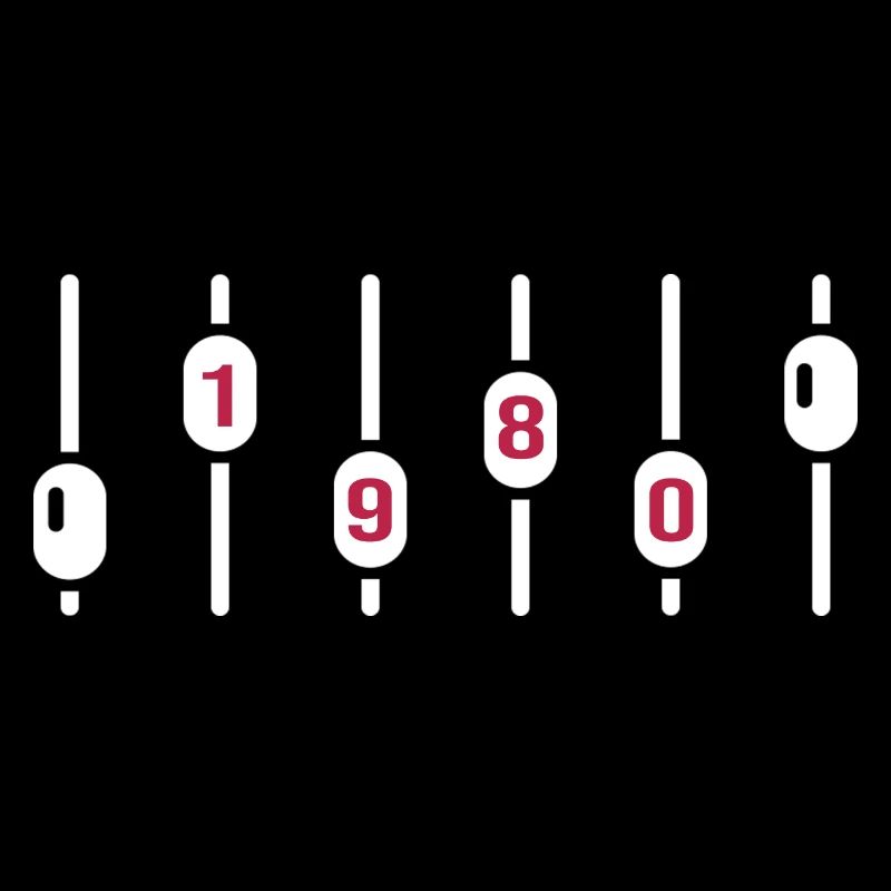 1980 Birthday Disco DJ Anniversary Sound Engineer