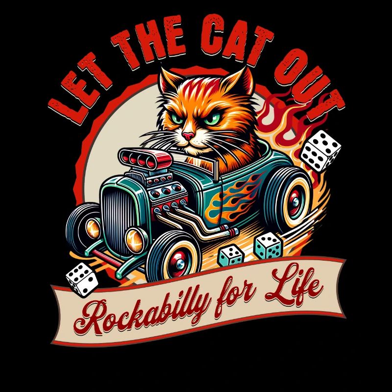 Laissez sortir le chat - Rockabilly Music Hotrod Retro