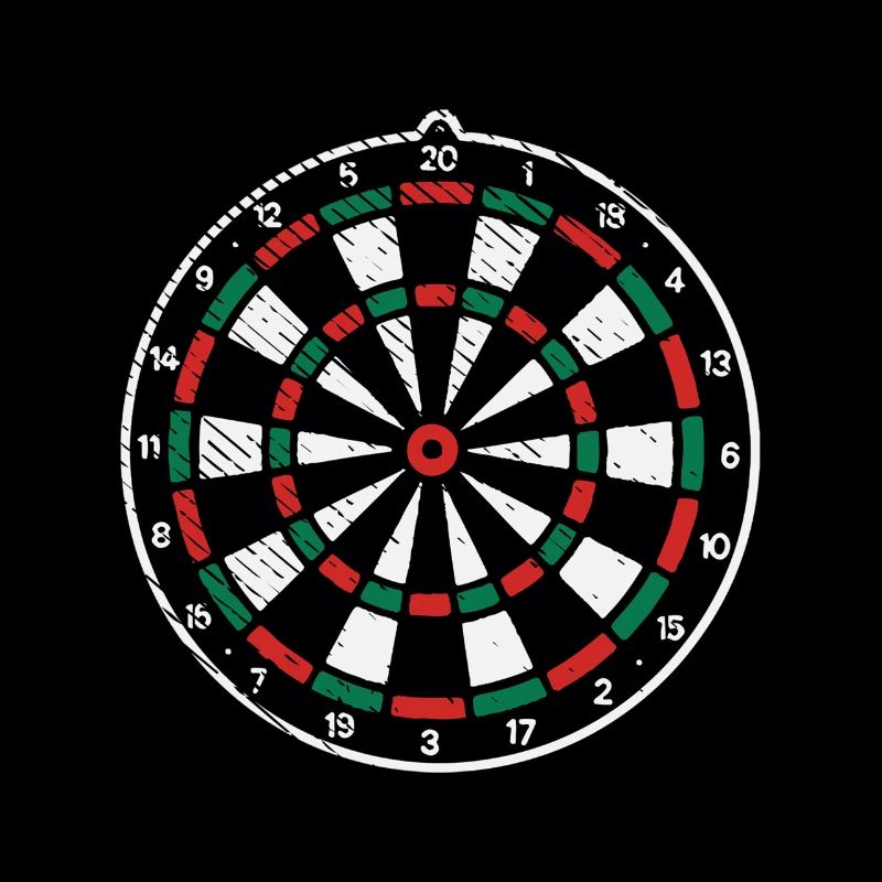 Jeu de fléchettes jeu de fléchettes