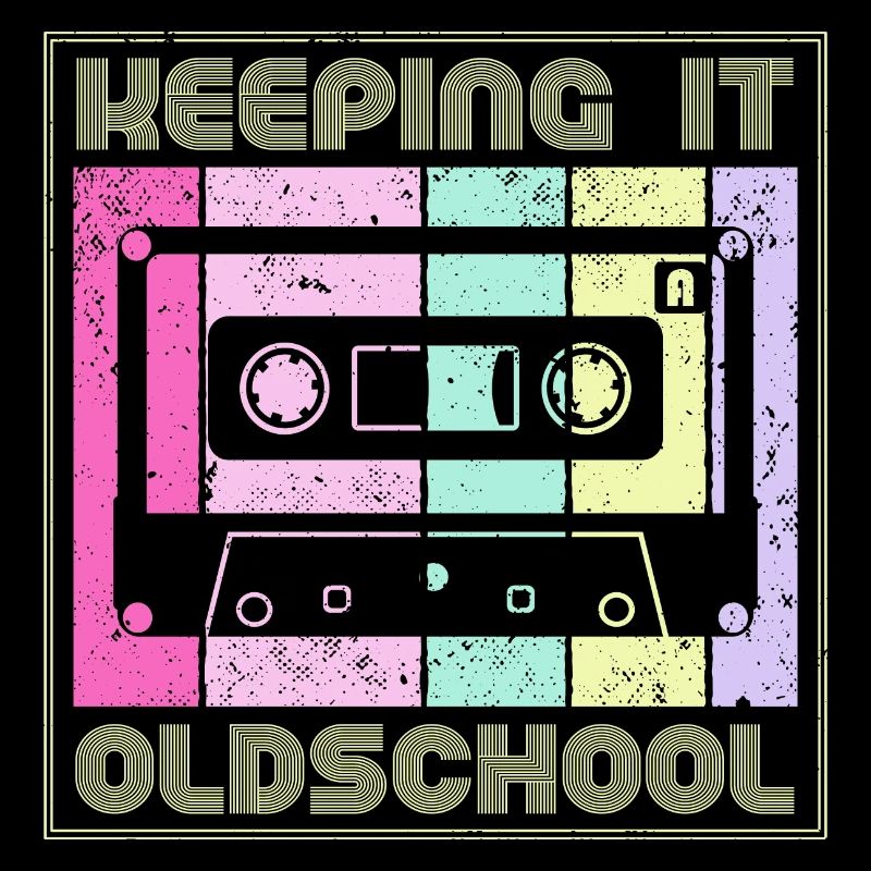 80s 90s Cassette Mixtape Retro Funny
