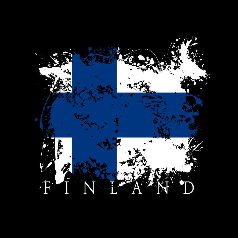 Drapeau Finlande Finlande Helsinki drapeau cadeau